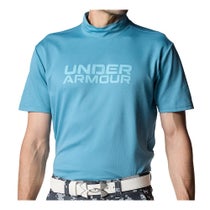 アンダーアーマー UNDER ARMOUR メンズ 半袖 モックネックシャツ 6012528 466 ブルー 2026年モデル