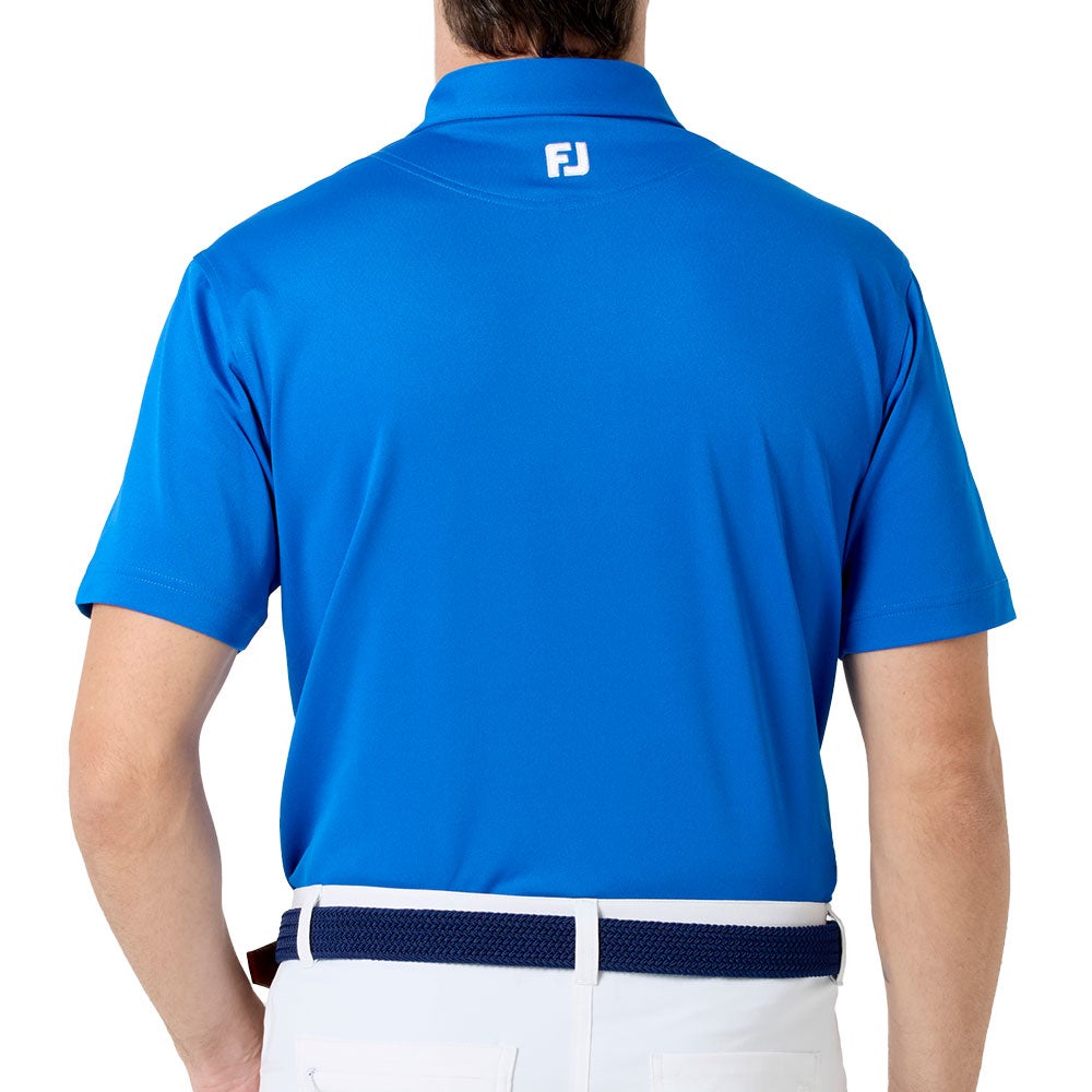 フットジョイ FootJoy メンズ ストレッチ鹿の子 半袖 ポロシャツ FJ
