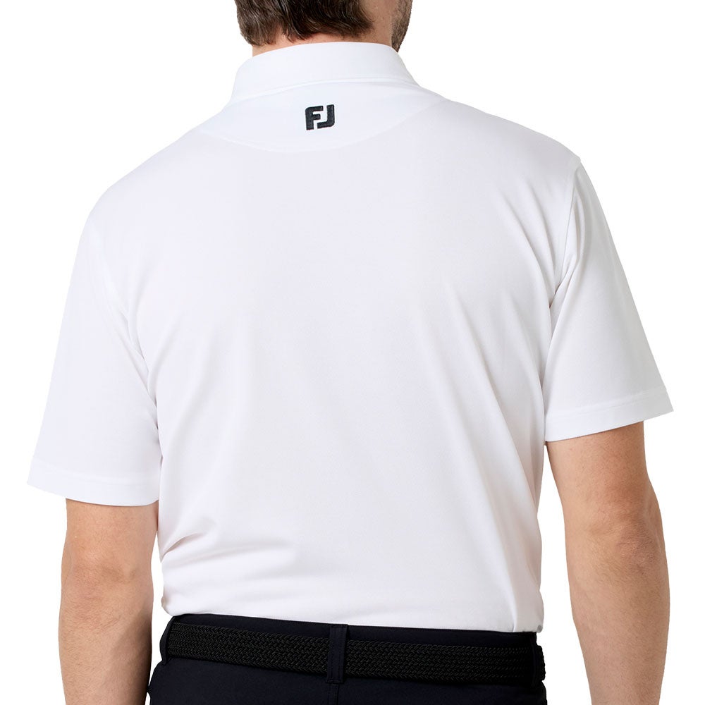 フットジョイ FootJoy メンズ ストレッチ鹿の子 半袖 ポロシャツ FJ