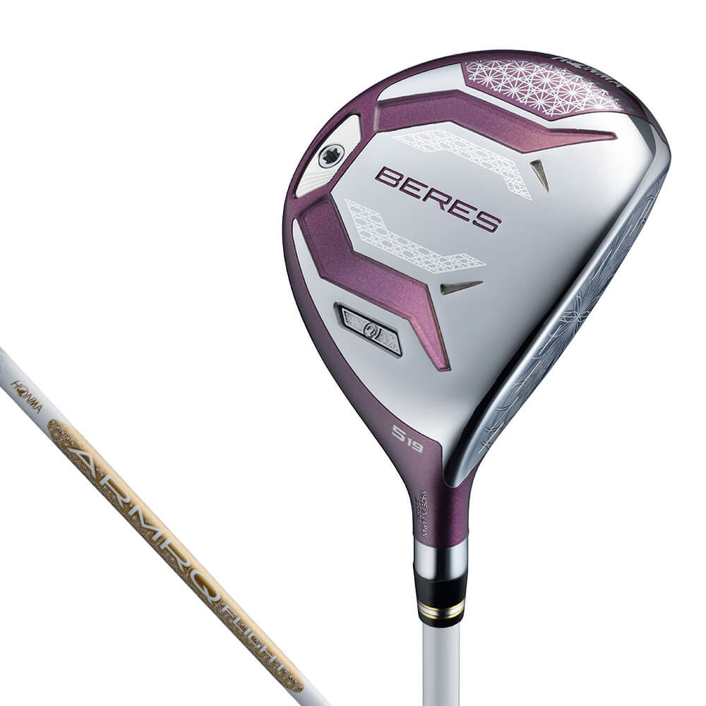 本間ゴルフ　BERES 10 ベレス レディース フェアウェイウッド 2026年モデル　JPグレード　ARMRQ FLIGHT JP カーボンシャフト 詳細1