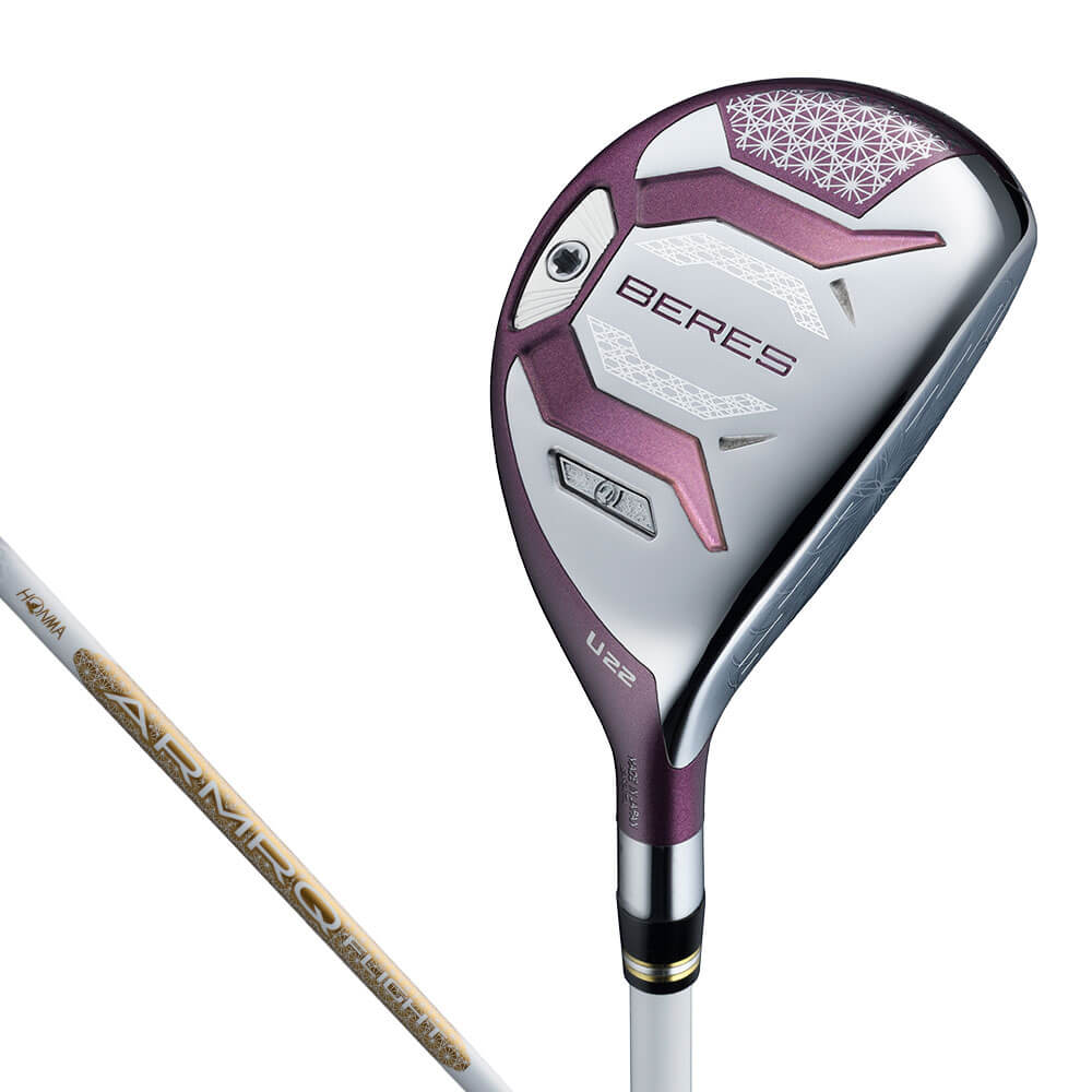 本間ゴルフ　BERES 10 ベレス レディース ユーティリティ 2026年モデル　JPグレード　ARMRQ FLIGHT JP カーボンシャフト 詳細1