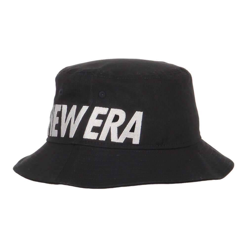 ニューエラ NEW ERA　バケット01 Essential ワードマークロゴ ハット 14667766 ブラック　2026年モデル ブラック