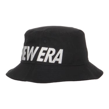 ニューエラ NEW ERA　バケット01 Essential ワードマークロゴ ハット 14667766 ブラック　2026年モデル ブラック