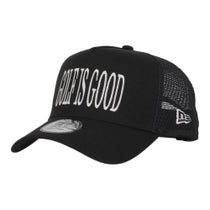 ニューエラ NEW ERA　9FORTY A-Frame トラッカー Golf is good キャップ 14747281 ブラック　2026年モデル