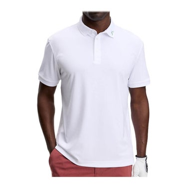 Jリンドバーグ J.LINDEBERG　メンズ 半袖 ポロシャツ 071-25243 004 ホワイト　2026年モデル ホワイト