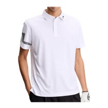 Jリンドバーグ J.LINDEBERG　メンズ ストレッチジャージ 半袖 ポロシャツ 071-25245 004 ホワイト　2026年モデル