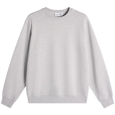 Jリンドバーグ J.LINDEBERG　メンズ クルーネック 長袖 プルオーバー 071-35224 012 ライトグレー　2026年モデル ライトグレー