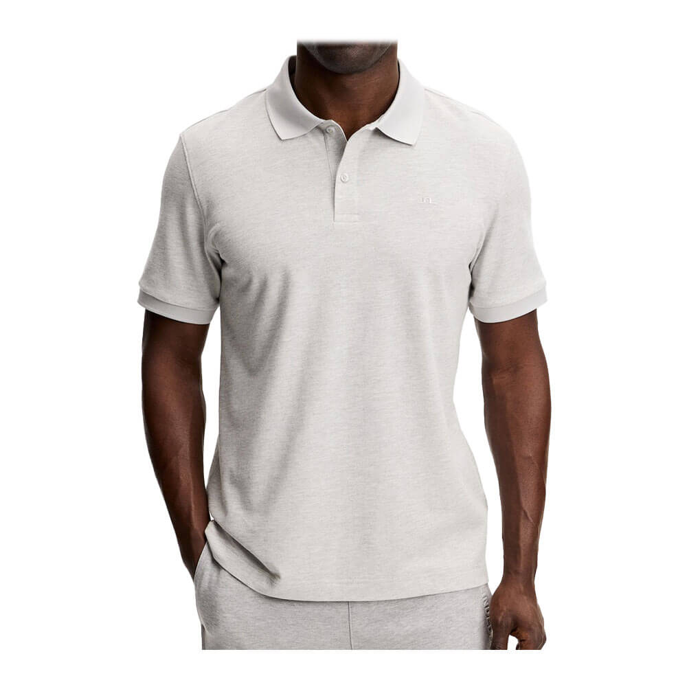 Jリンドバーグ J.LINDEBERG メンズ 半袖 ポロシャツ 071-25356 012 ライトグレー 2026年モデル