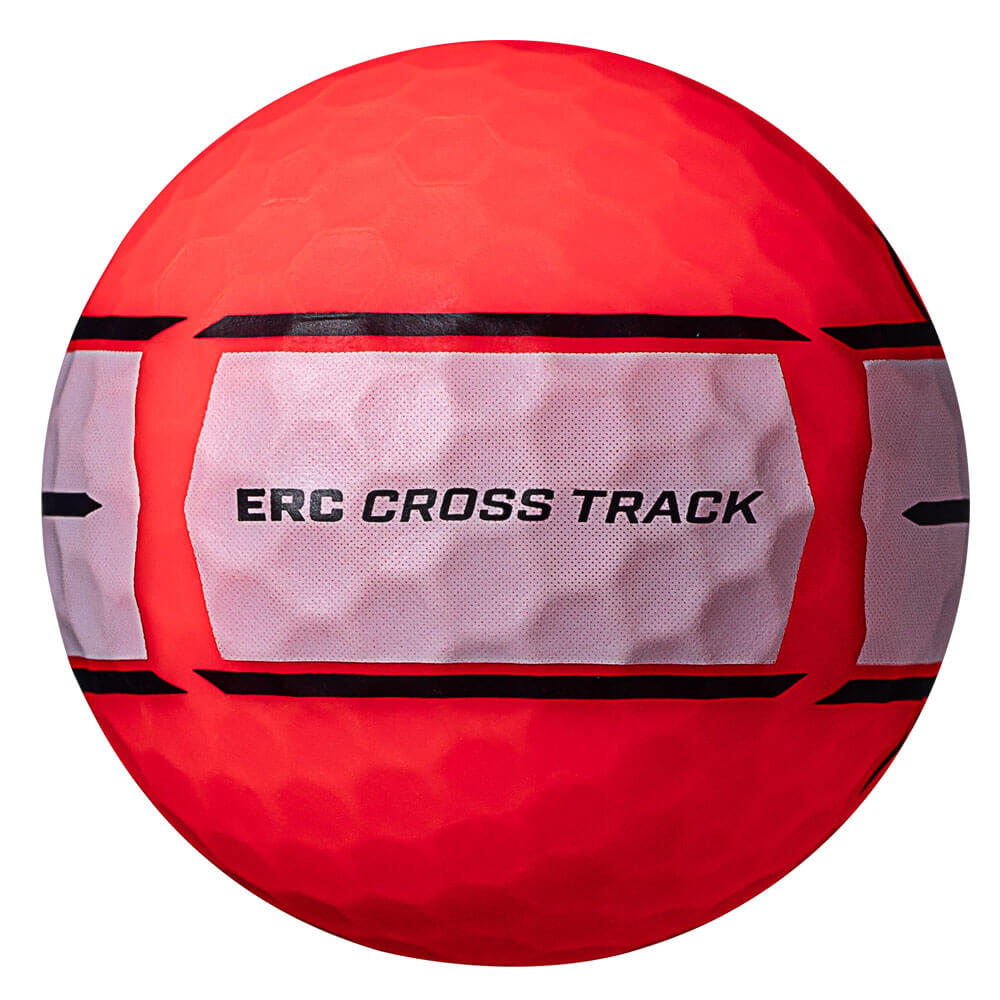 ＋1スリーブ増量　キャロウェイ　E・R・C CROSS TRACK 2026年モデル ゴルフボール レッドマット　1ダース＋1スリーブ（計15球） 詳細4