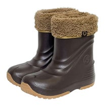 プーキーズ POOKIES　ジュニア インナーブーツ脱着式 スノーブーツ PK-EB510 ブラウン