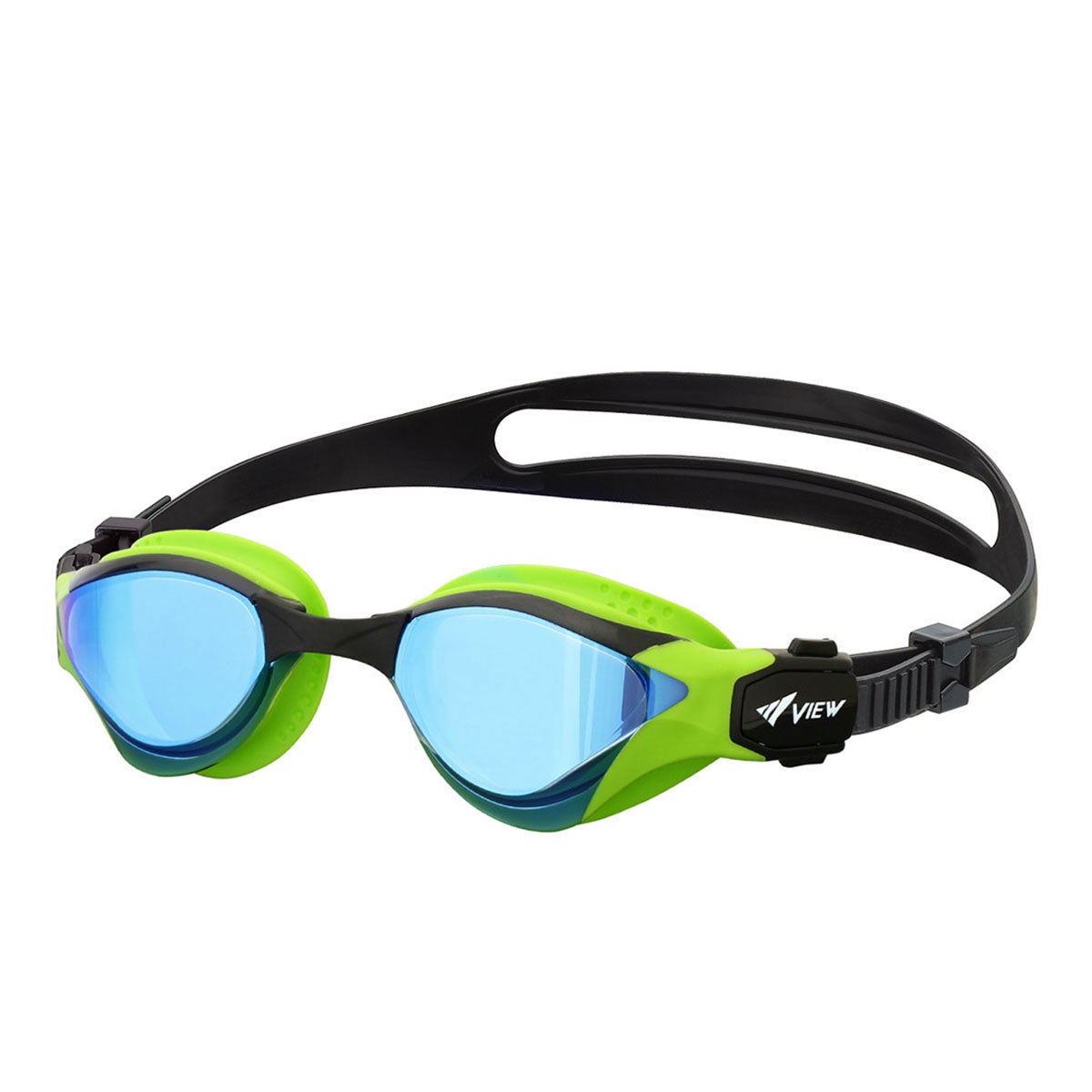ビュー VIEW　スイミングゴーグル ミラータイプ DELFINA for TRIATHLON デルフィナ トライアスロン 競泳用 レーシング クッション付 V2000SAM 詳細2(ALT)