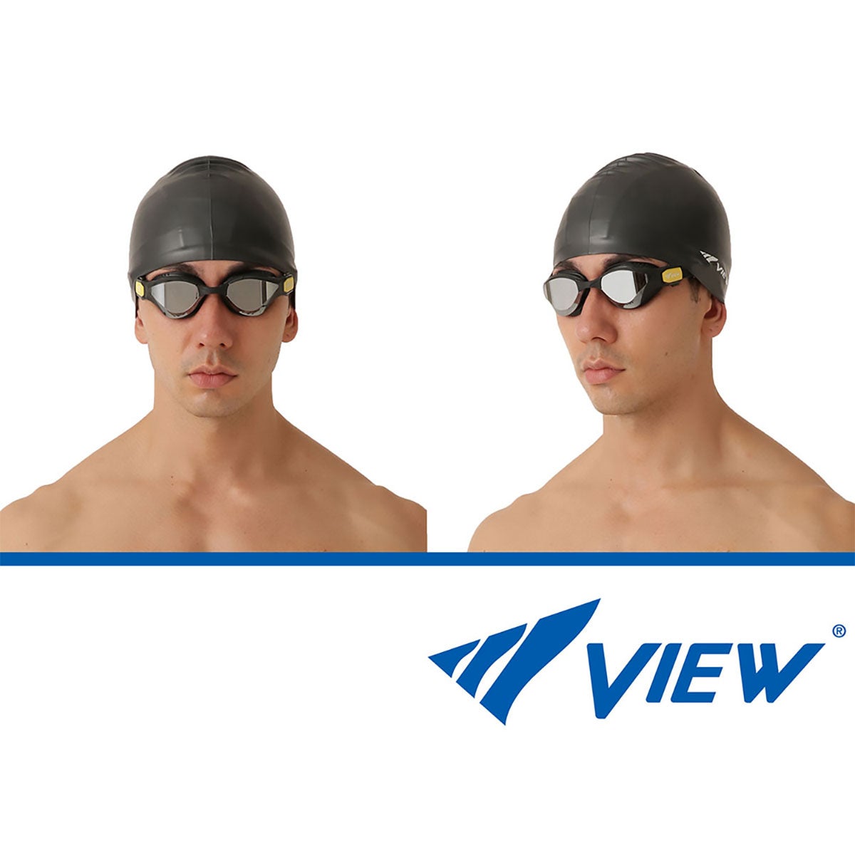 ビュー VIEW　スイミングゴーグル ミラータイプ DELFINA for TRIATHLON デルフィナ トライアスロン 競泳用 レーシング クッション付 V2000SAM 詳細5(ALT)