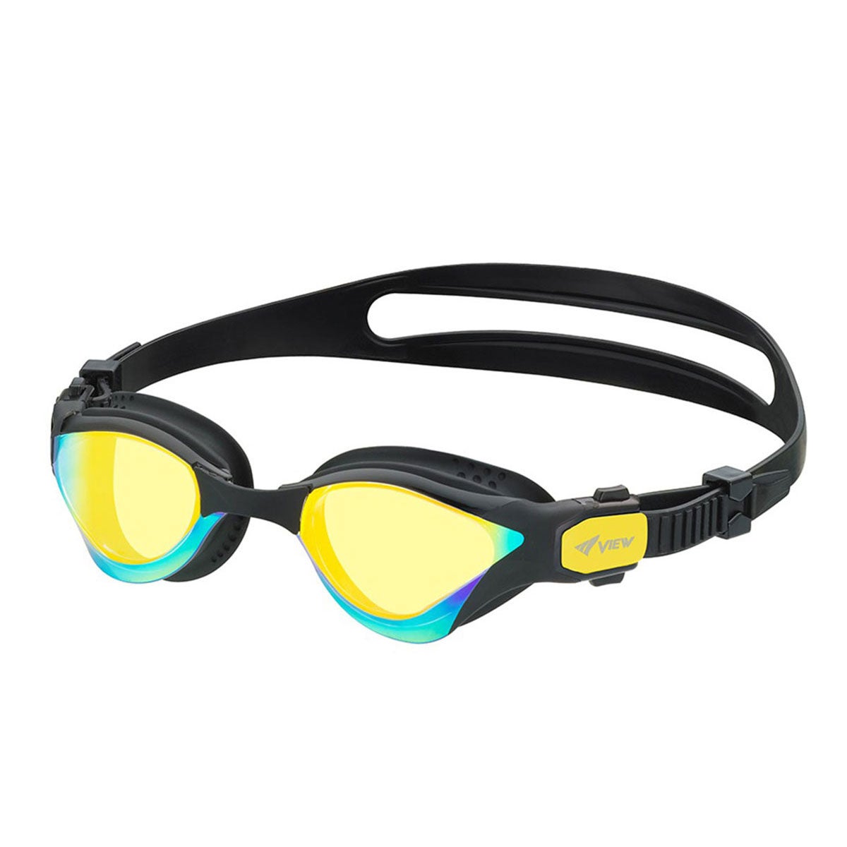 ビュー VIEW　スイミングゴーグル ミラータイプ DELFINA for TRIATHLON デルフィナ トライアスロン 競泳用 レーシング クッション付 V2000SAM 詳細6(ALT)