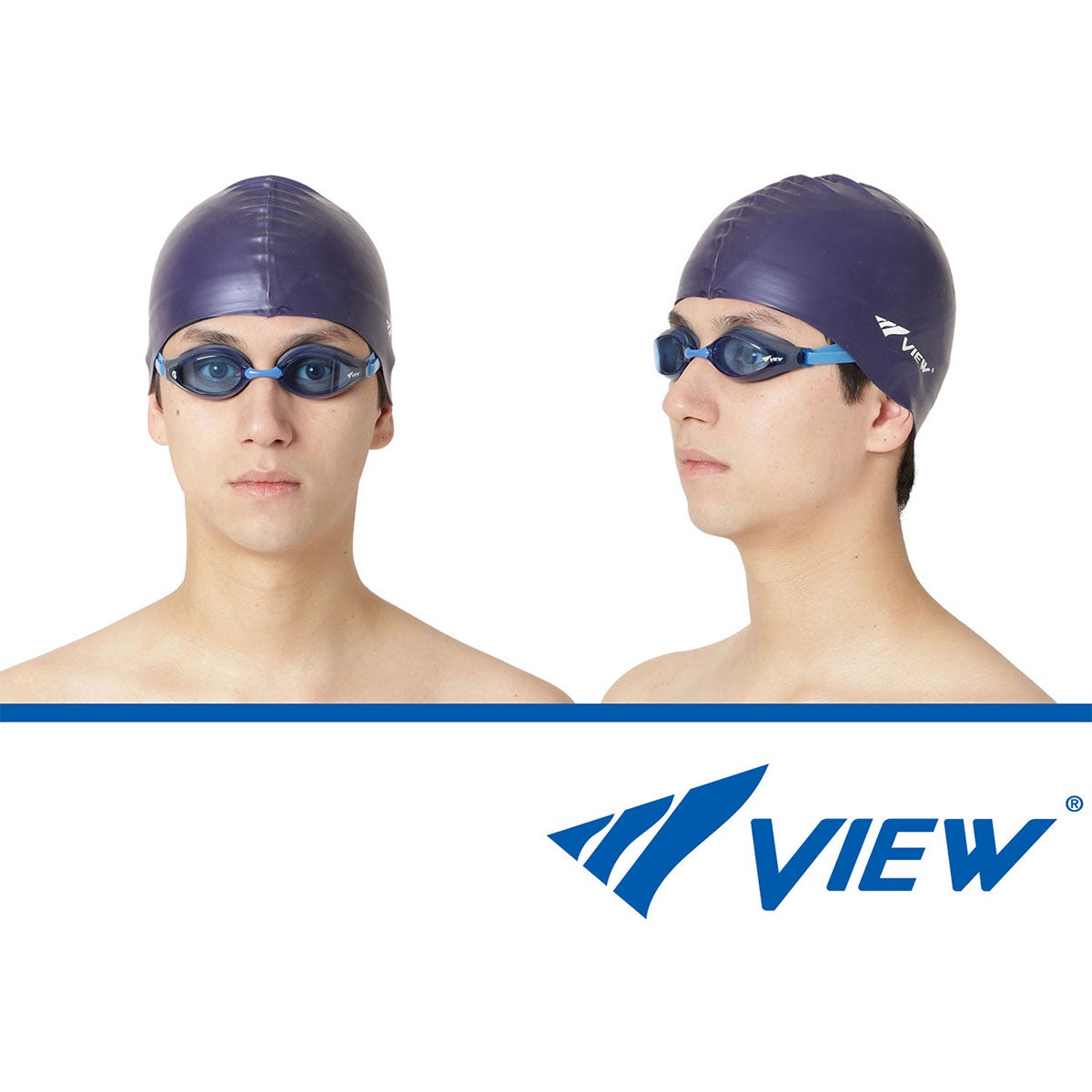 ビュー VIEW　スイミングゴーグル AILE エイル クッション付き 競泳用 レーシング V240SA 詳細3(ALT)