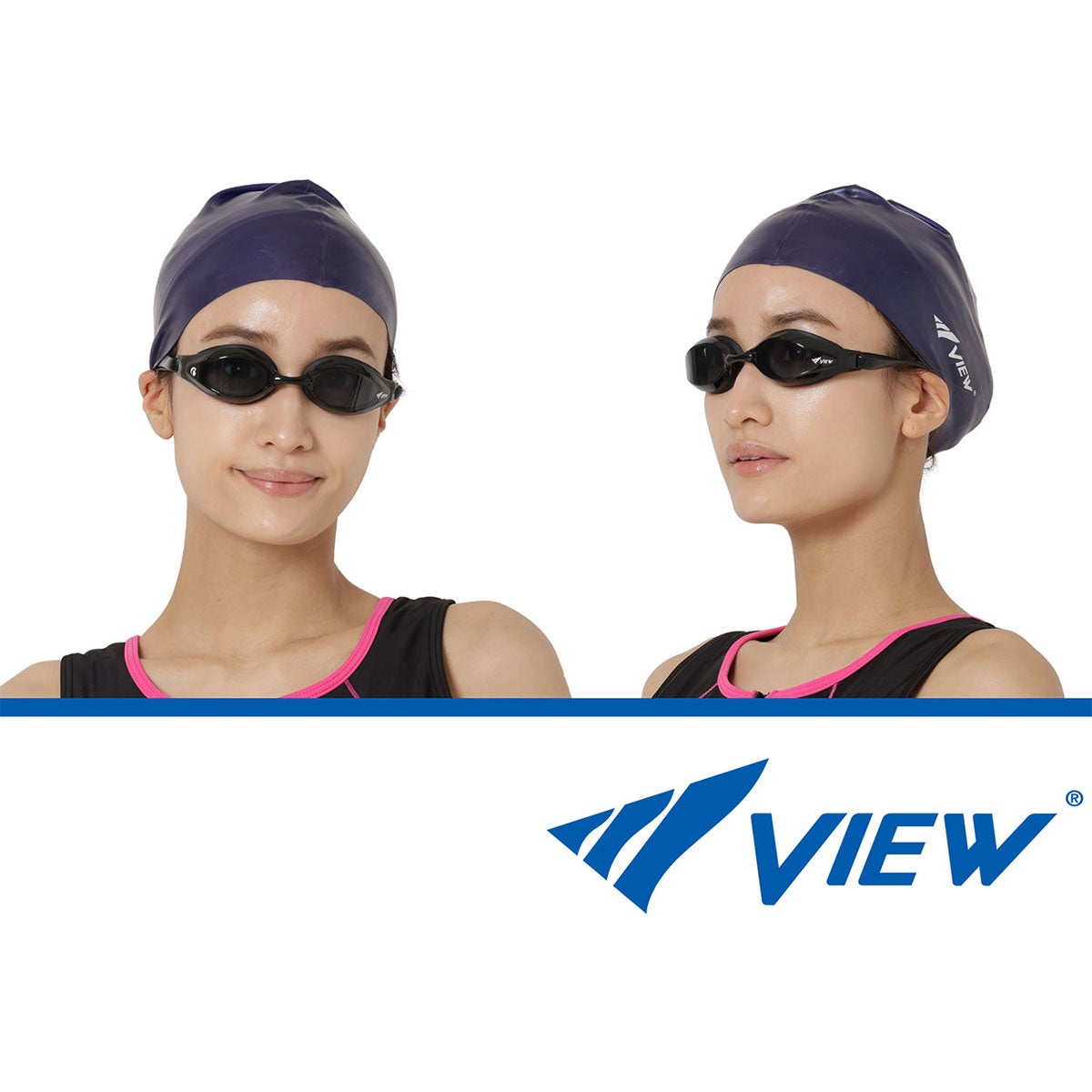 ビュー VIEW　スイミングゴーグル AILE エイル クッション付き 競泳用 レーシング V240SA 詳細8(ALT)