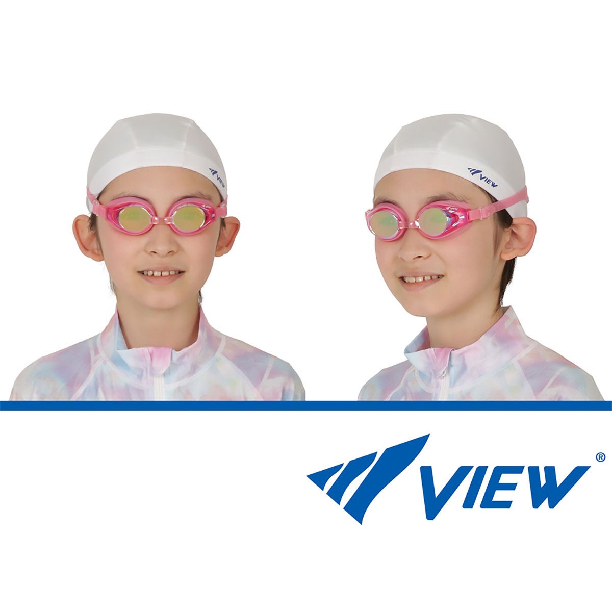 ビュー VIEW　キッズ スイミングゴーグル ミラータイプ (4～9歳) V710JMR 詳細7(ALT)