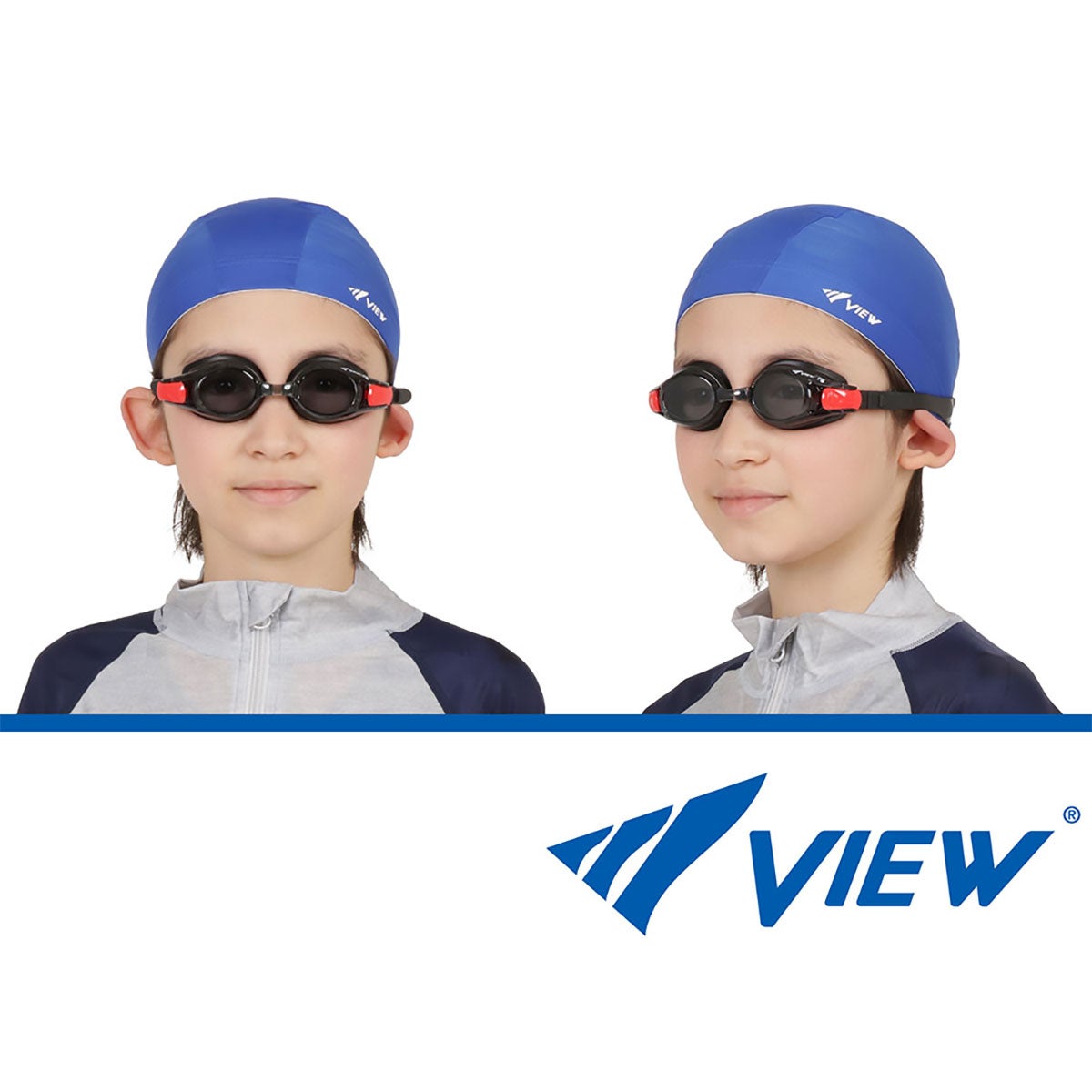 ビュー VIEW　キッズ スイミングゴーグル (4～9歳) SWIPE V780JSA　2021年モデル 詳細5(ALT)