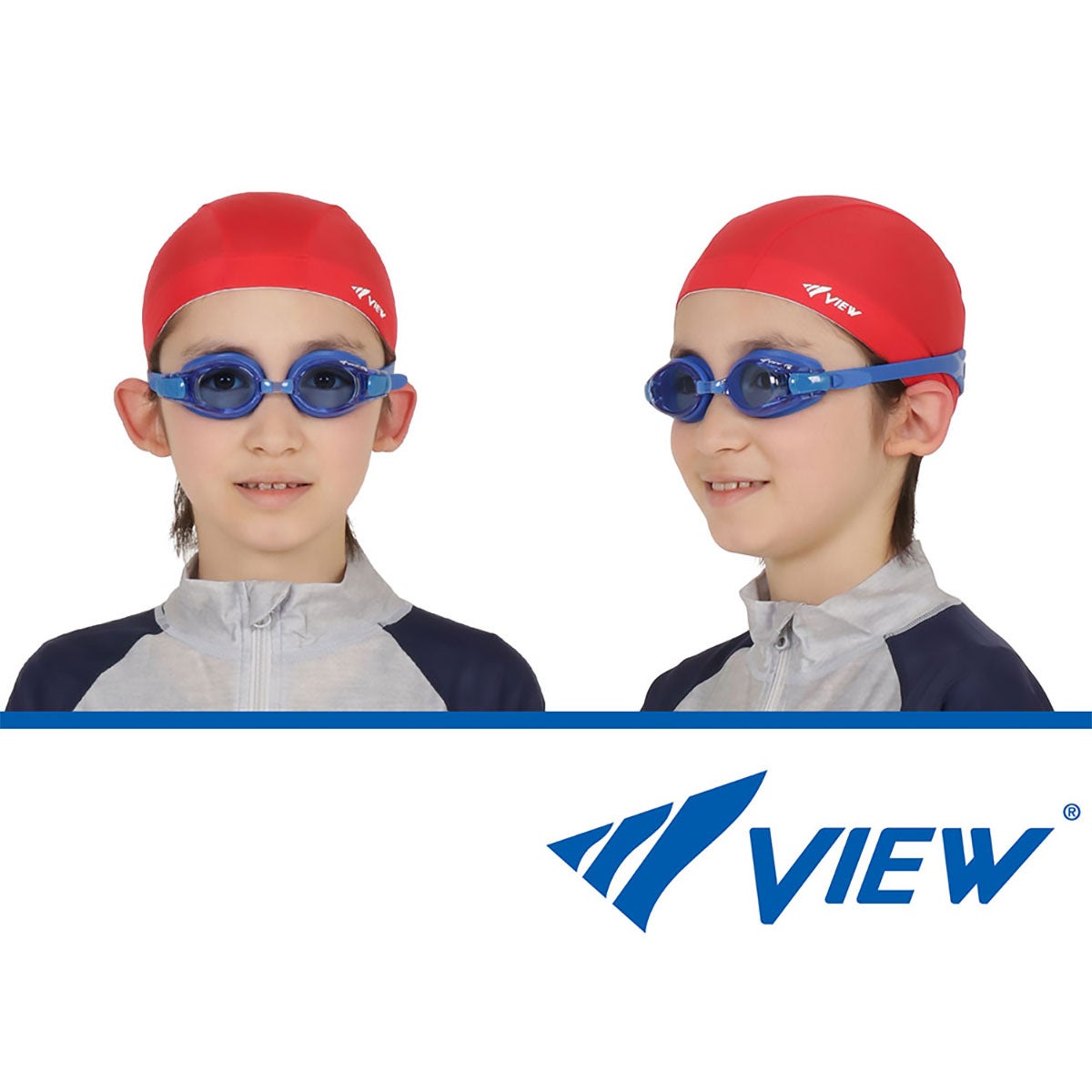 ビュー VIEW　キッズ スイミングゴーグル (4～9歳) SWIPE V780JSA　2021年モデル 詳細7(ALT)