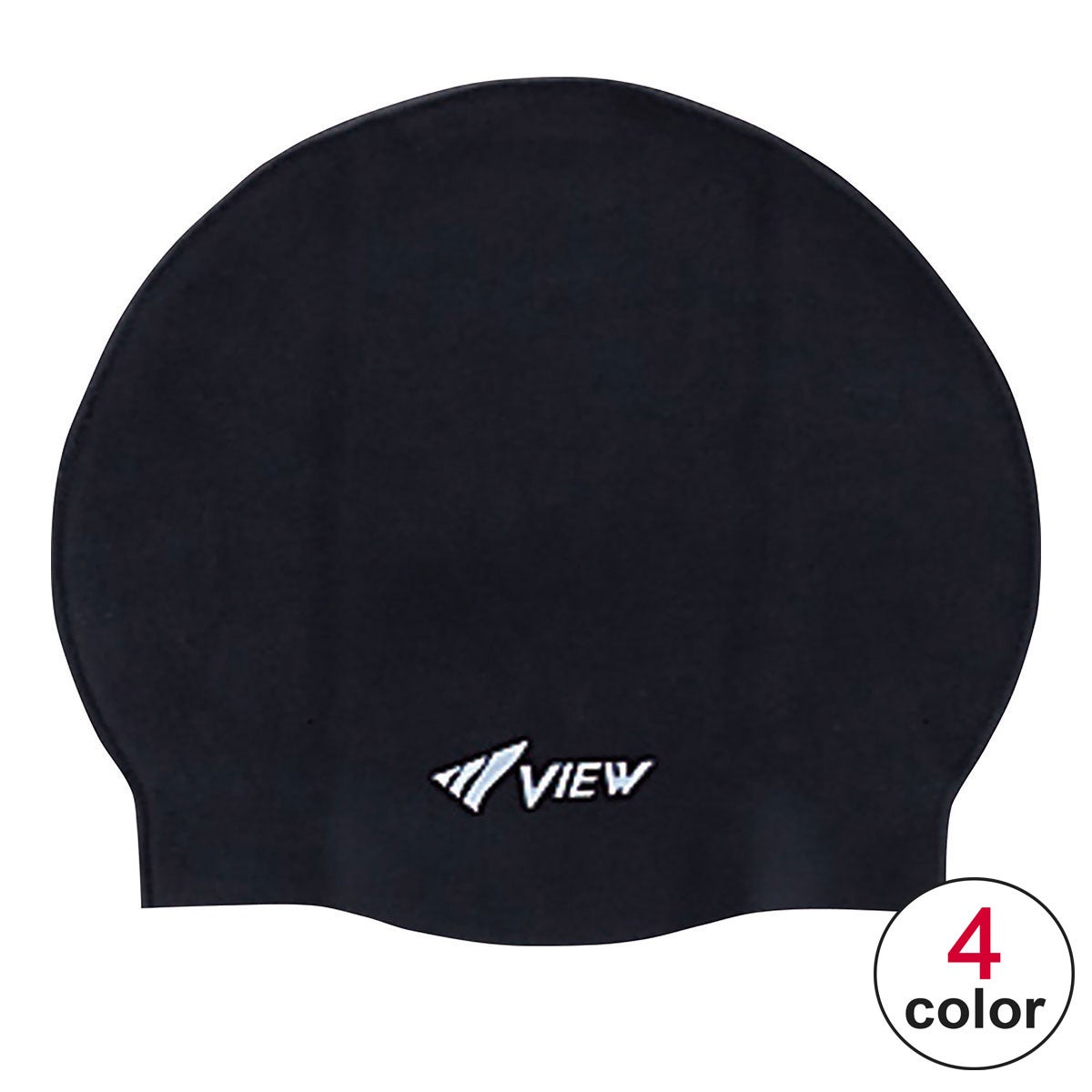 ビュー VIEW　シリコン ワンポイント スイミングキャップ V31