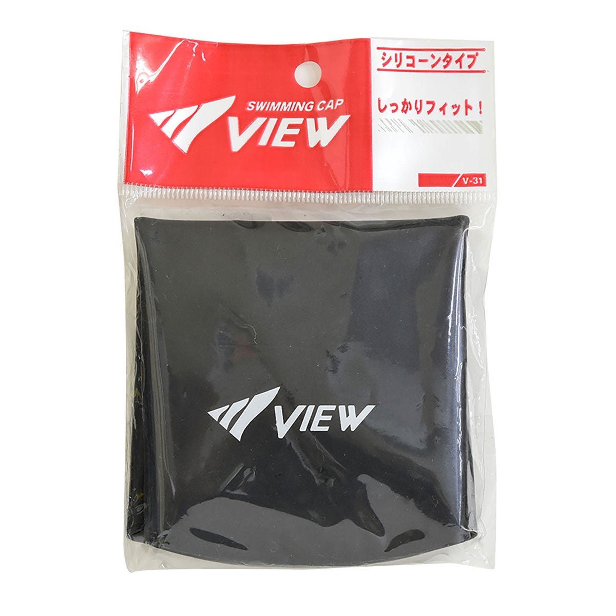 ビュー VIEW　シリコン ワンポイント スイミングキャップ V31 詳細3(ALT)