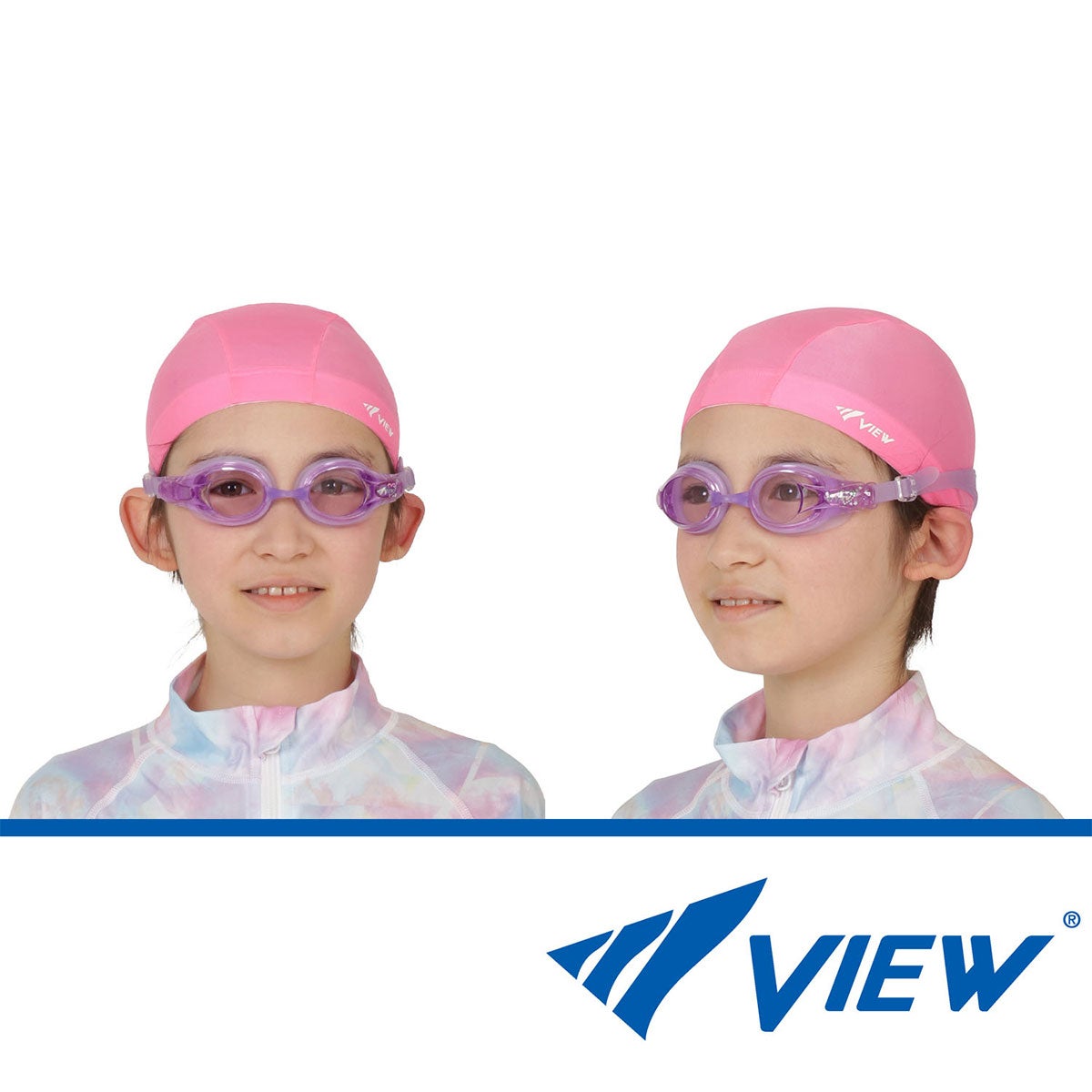 ビュー VIEW　ジュニア スイミングゴーグル (6～12歳) ZURRO ズット SWIPE V722J 詳細4(ALT)