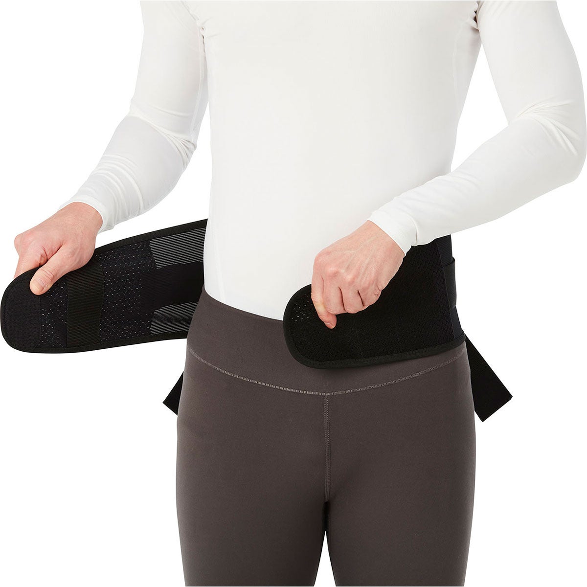 ディーアンドエム D＆M　#408フレキシブルフィット腰サポーター ブラック 詳細7(ALT)