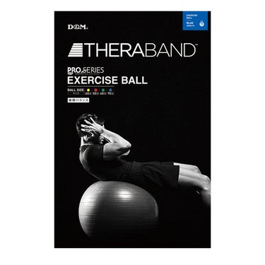 ディーアンドエム D＆M　セラバンド THERBAND エクササイズボール 直径75cm SDS-75 ブルー 詳細9(ALT)