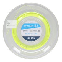 ゴーセン GOSEN RYZONIC65 ライゾニック65 ロール イエロー バドミントンガット BSRY652YE