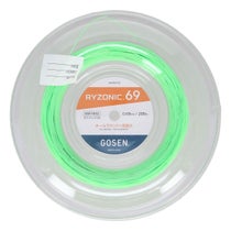 ゴーセン GOSEN RYZONIC69 ライゾニック69 ロール グリーン バドミントンガット BSRY692GR