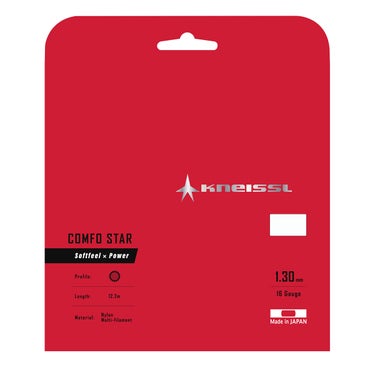クナイスル KNEISSL　COMFO STAR 130 ホワイト テニスガット KTS02