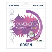 ゴーセン GOSEN GUMENERGY ムーンパープル ソフトテニスガット SSGE11MP