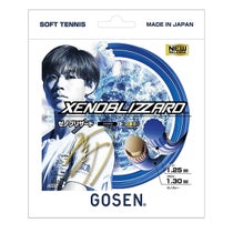 ゴーセン GOSEN　XENOBLIZZARD ゼノブリーザード　ソフトテニスガット SSXB11XB ブルー