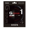 ゴーセン GOSEN　G-TOUR 1 16 ブラック　テニスガット TSGT10BK ブラック