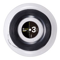 ゴーセン GOSEN G-TOUR 3 17 ロール ブラック テニスガット TSGT312BK ブラック