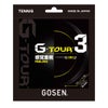 ゴーセン GOSEN　G-TOUR 3 17L ブラック　テニスガット TSGT32BK ブラック