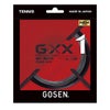 ゴーセン GOSEN　G-XX1 16L ブラック　テニスガット TSGX11BK ブラック