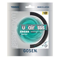 ゴーセン GOSEN　LuXairAssisT ラクシアアシスト 16 ブラック　テニスガット TSLXA0BK　2021年モデル