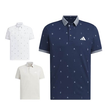 アディダス adidas　メンズ モノグラム 半袖 ポロシャツ VD559　2026年モデル 詳細1