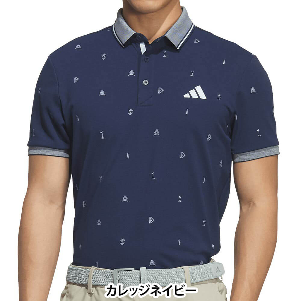 アディダス adidas メンズ モノグラム 半袖 ポロシャツ VD559 2026年