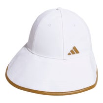 アディダス adidas　レディース ワイドブリム キャップ DH093 KD8867 ホワイト　2026年モデル