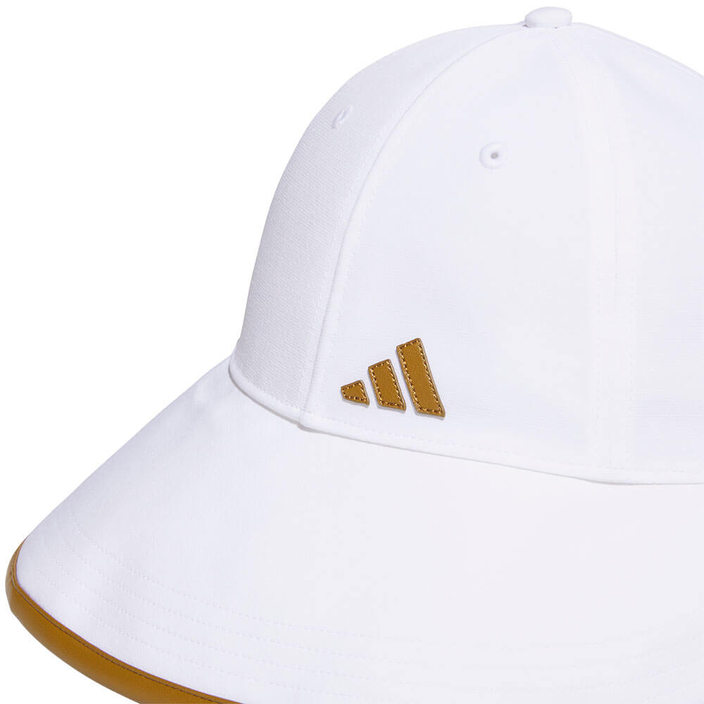 アディダス adidas　レディース ワイドブリム キャップ DH093 KD8867 ホワイト　2026年モデル 詳細3(ALT)