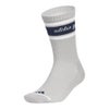 アディダス adidas　メンズ グラフィック クルーソックス JWK32 JM0234 グレー/カレッジネイビー　2025年モデル グレー/カレッジネイビー