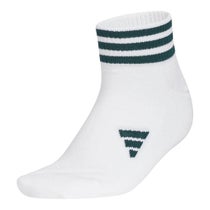 アディダス adidas　レディース アンクル丈 スリーストライプス ソックス MGR64 JM0225 ホワイト/オーロラアイビー　2025年モデル