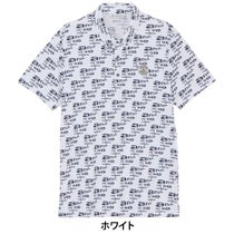 アンパスィ and per se メンズ COOL is COOL プリンテッド3Dワッフル ボタンダウン 半袖 ポロシャツ AMS9666X6 2026年モデル