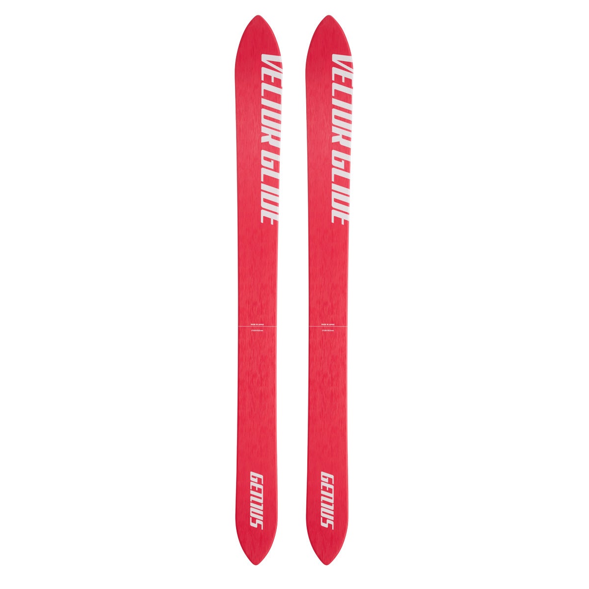 ヴェクター グライド Vector glide　GENIUS ジーニアス RED/NEON PINK　スキー板 単品 2026-2027 詳細1