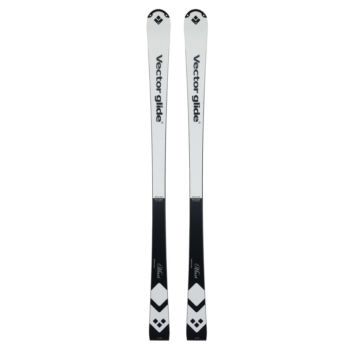 ヴェクター グライド Vector glide　MAXI S13 マキシ S13 WHITE BLACK/BLACK　スキー板 単品 2026-2027 詳細1