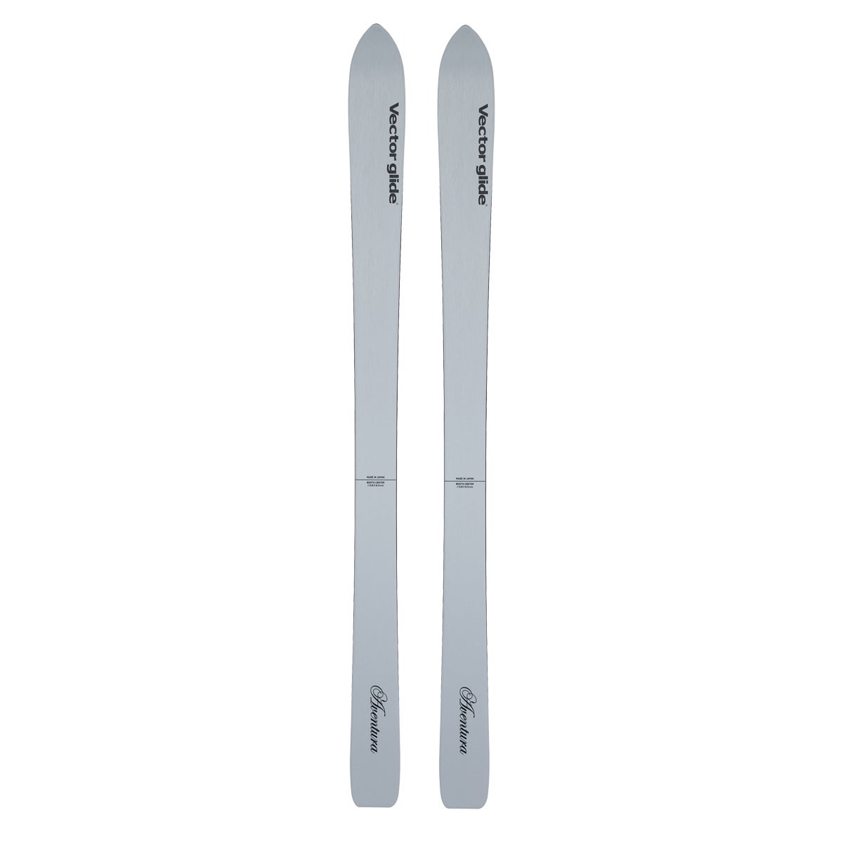 ヴェクター グライド Vector glide　AVENTURA アバンチューラ COOL GRAY/NEON GREEN　スキー板 単品 2026-2027 詳細1