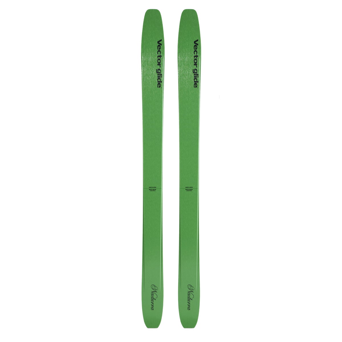ヴェクター グライド Vector glide　NADURRA ナデューラ Green/Black　スキー板 単品 2025-2026 詳細1