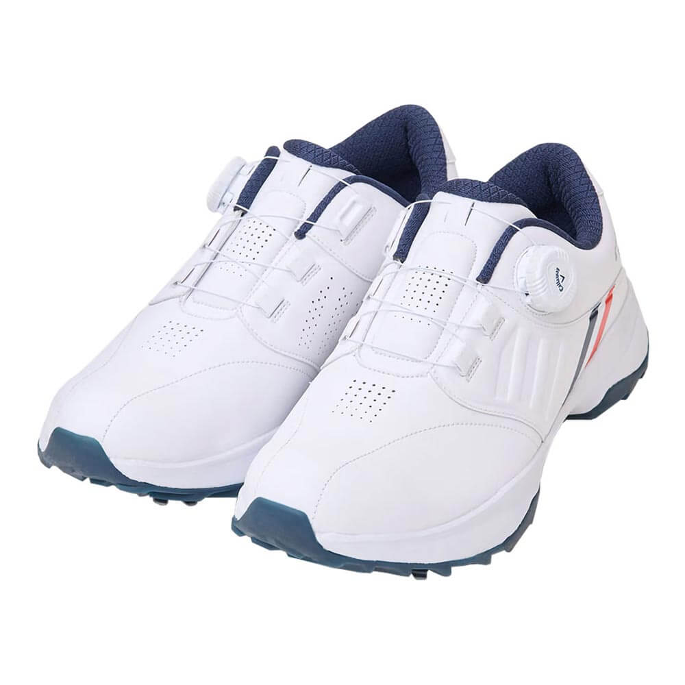 キャロウェイ　AEROSPORT メンズ ゴルフシューズ C26996130 1030 ホワイト/ネイビー　2026年モデル