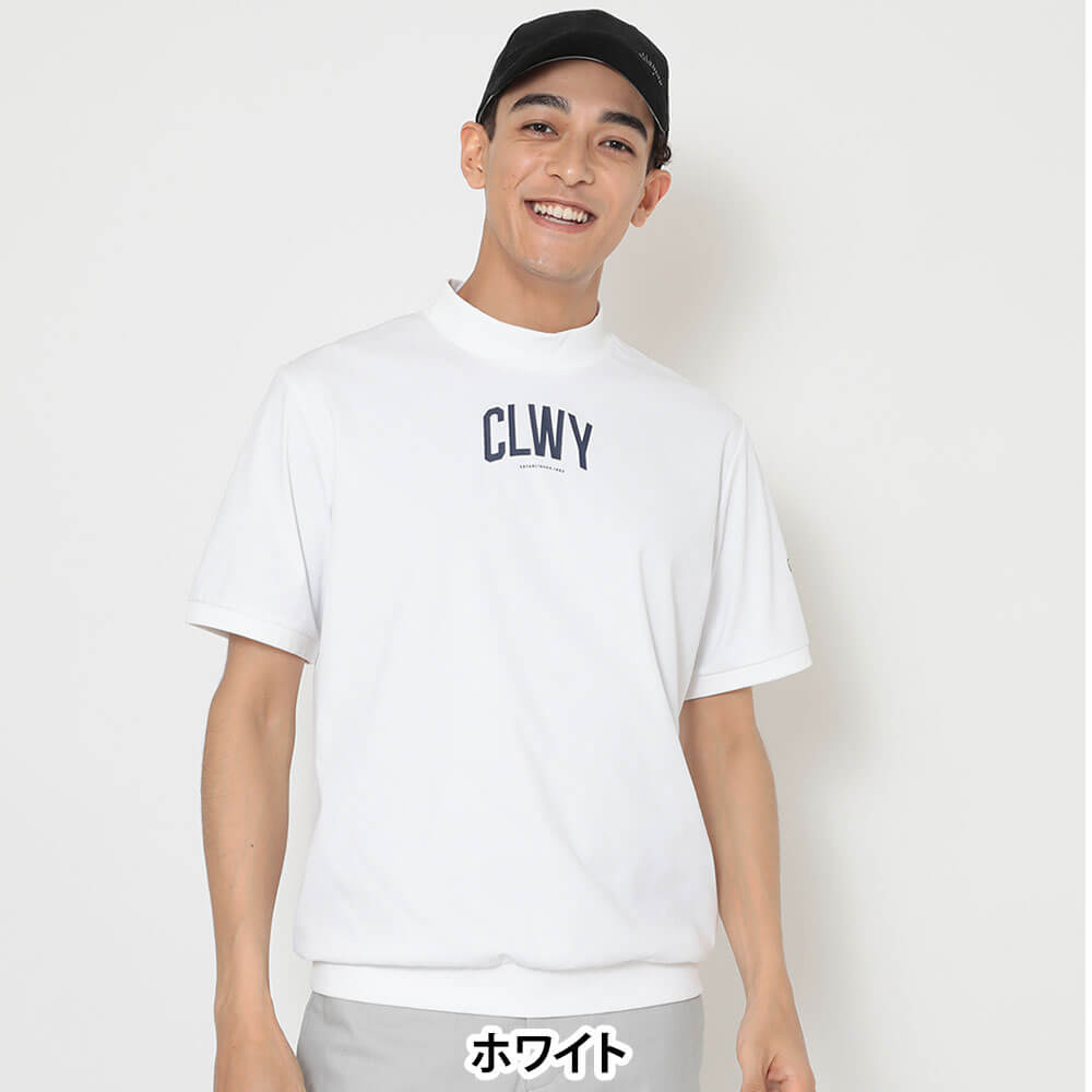 キャロウェイ Callaway　メンズ スムース 半袖 モックネック シャツ C25234107　2025年モデル 詳細2(ALT)